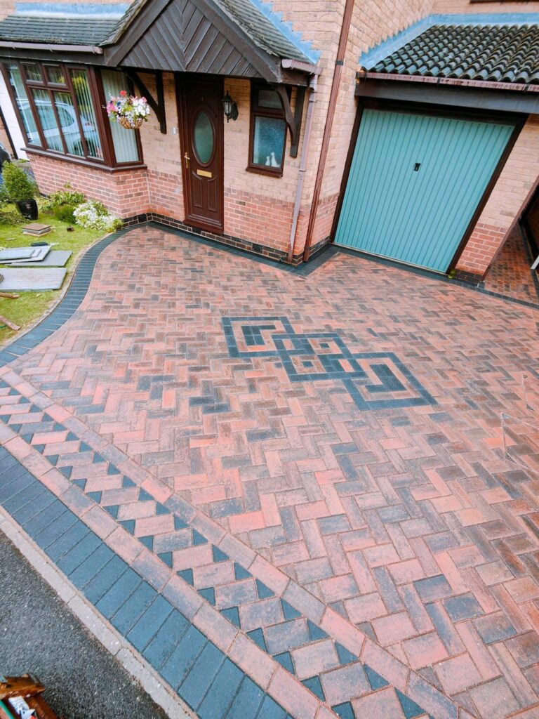 block paving driveway 3539