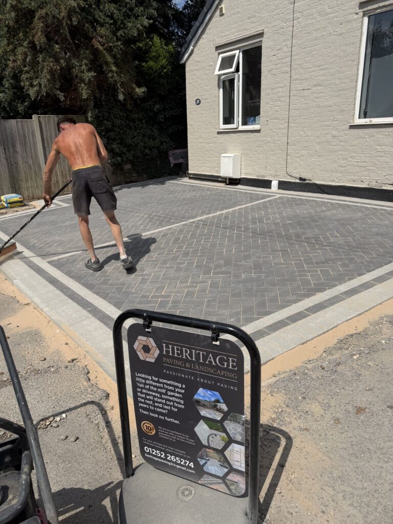 block paving driveway 5620