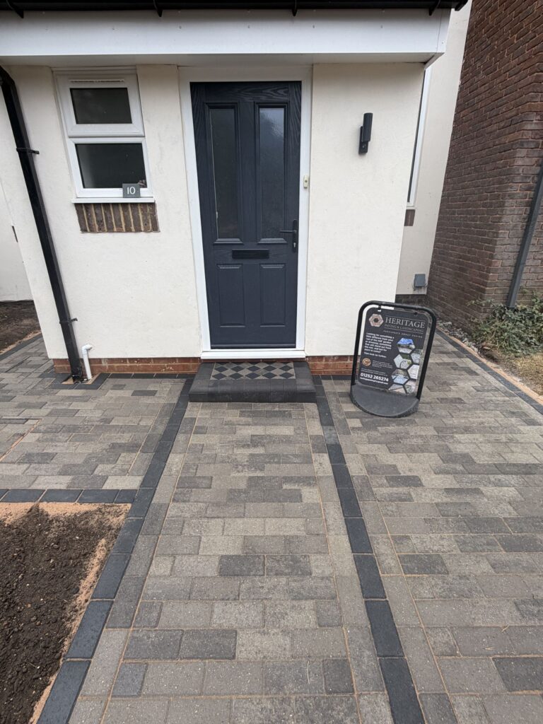 block paving driveway 6257