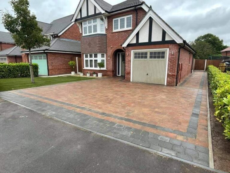block paving driveway 90